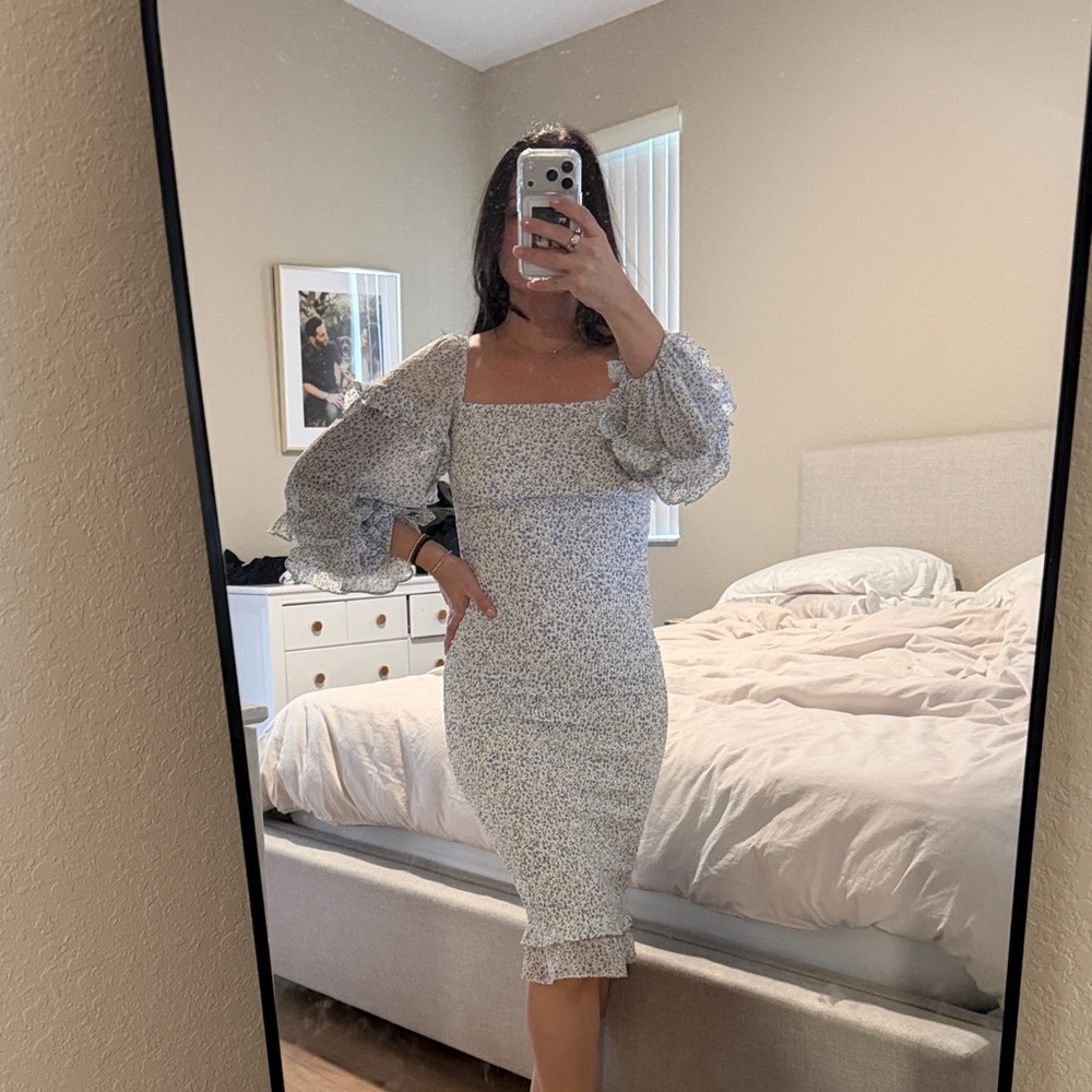 Petal & Pup Long Sleeve Floral Dress